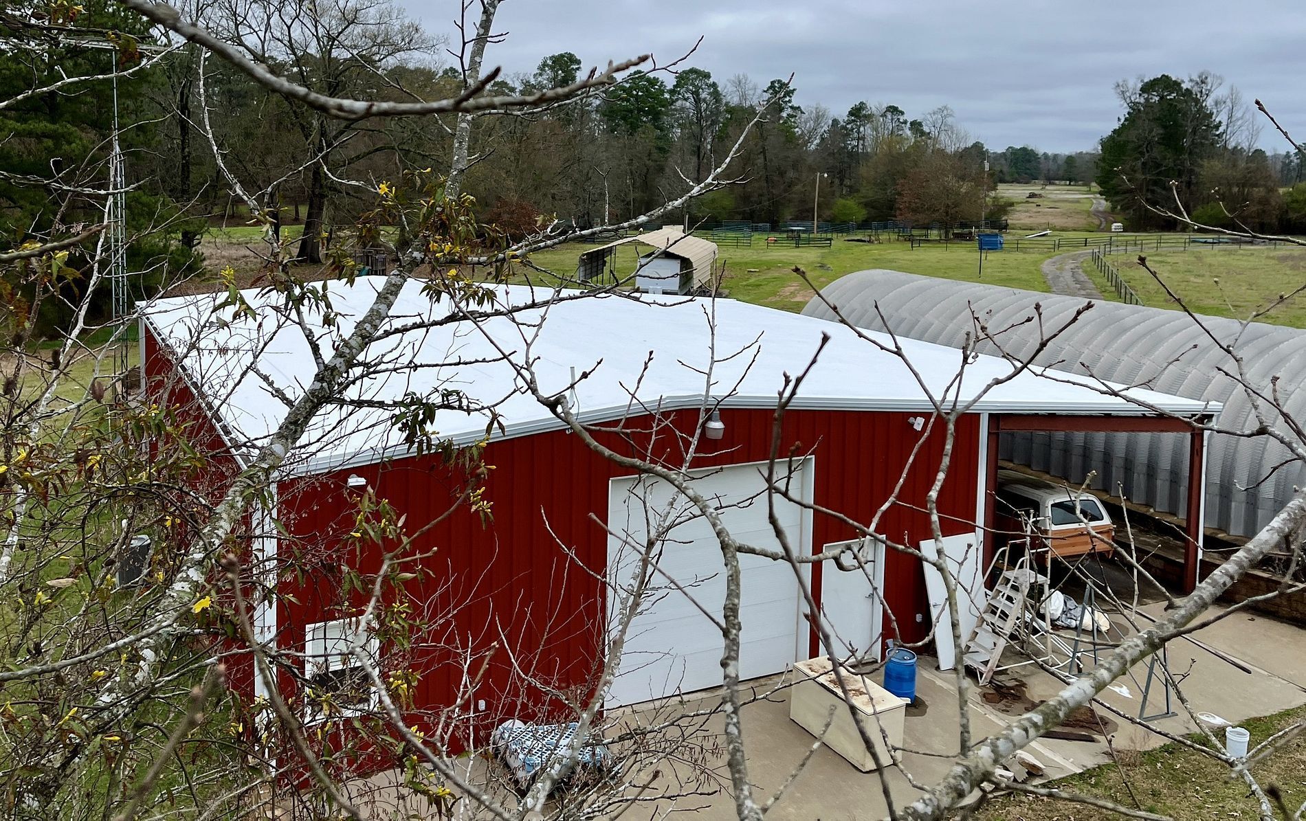 Metal roof after installation – project 20878